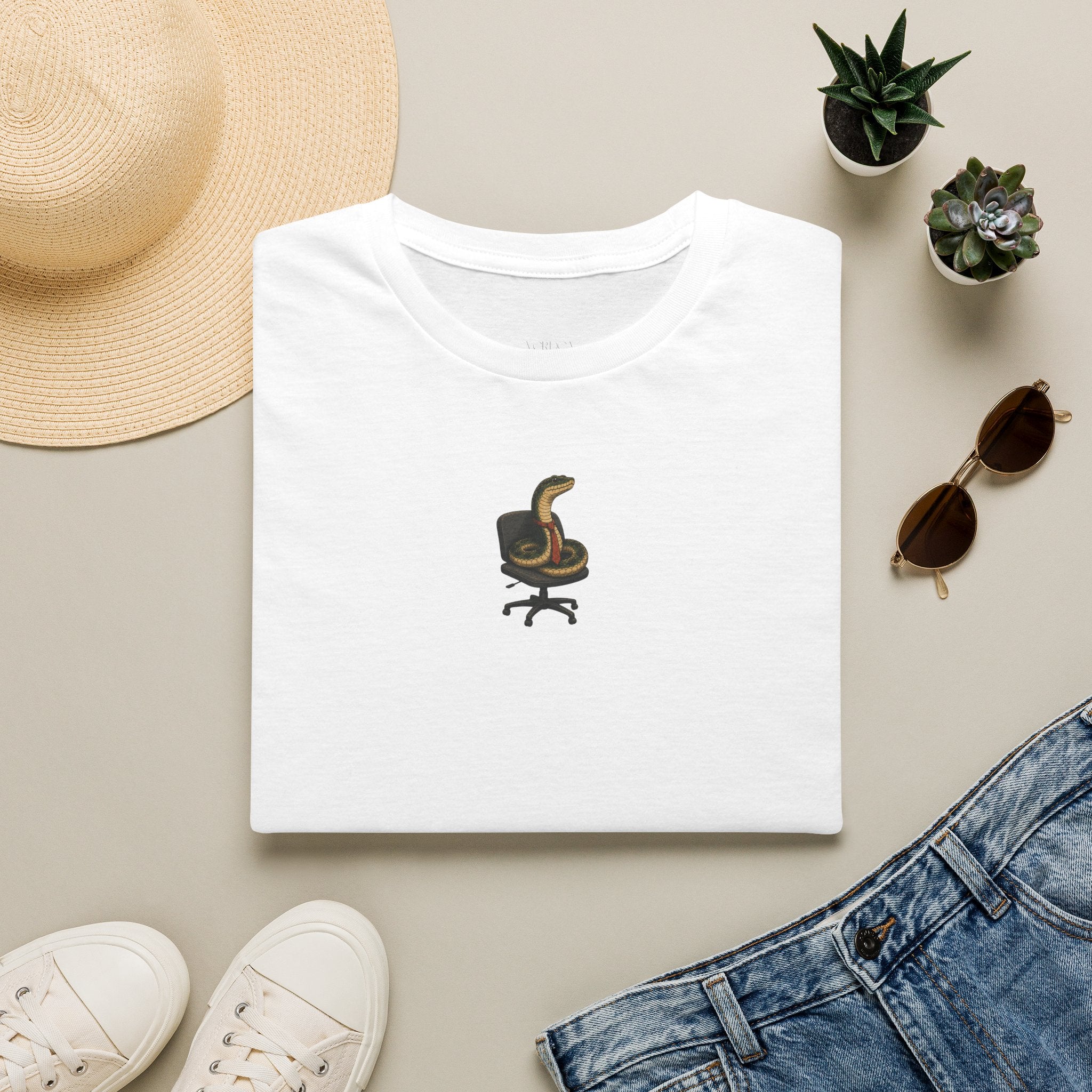 Unisex Daydreaming Office Snake T-Shirt