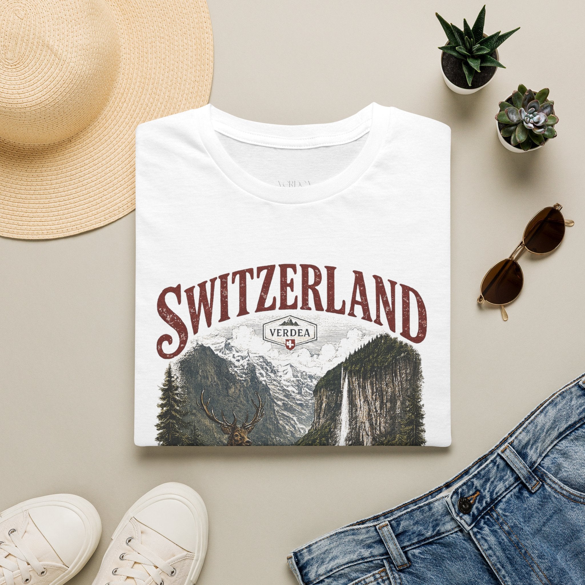 Unisex Swiss Alps T-Shirt