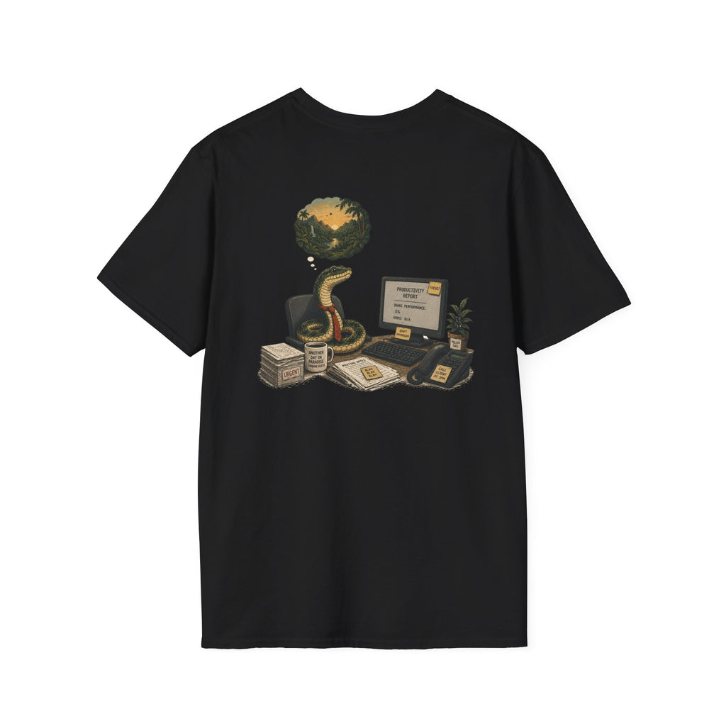 Unisex Daydreaming Office Snake T-Shirt