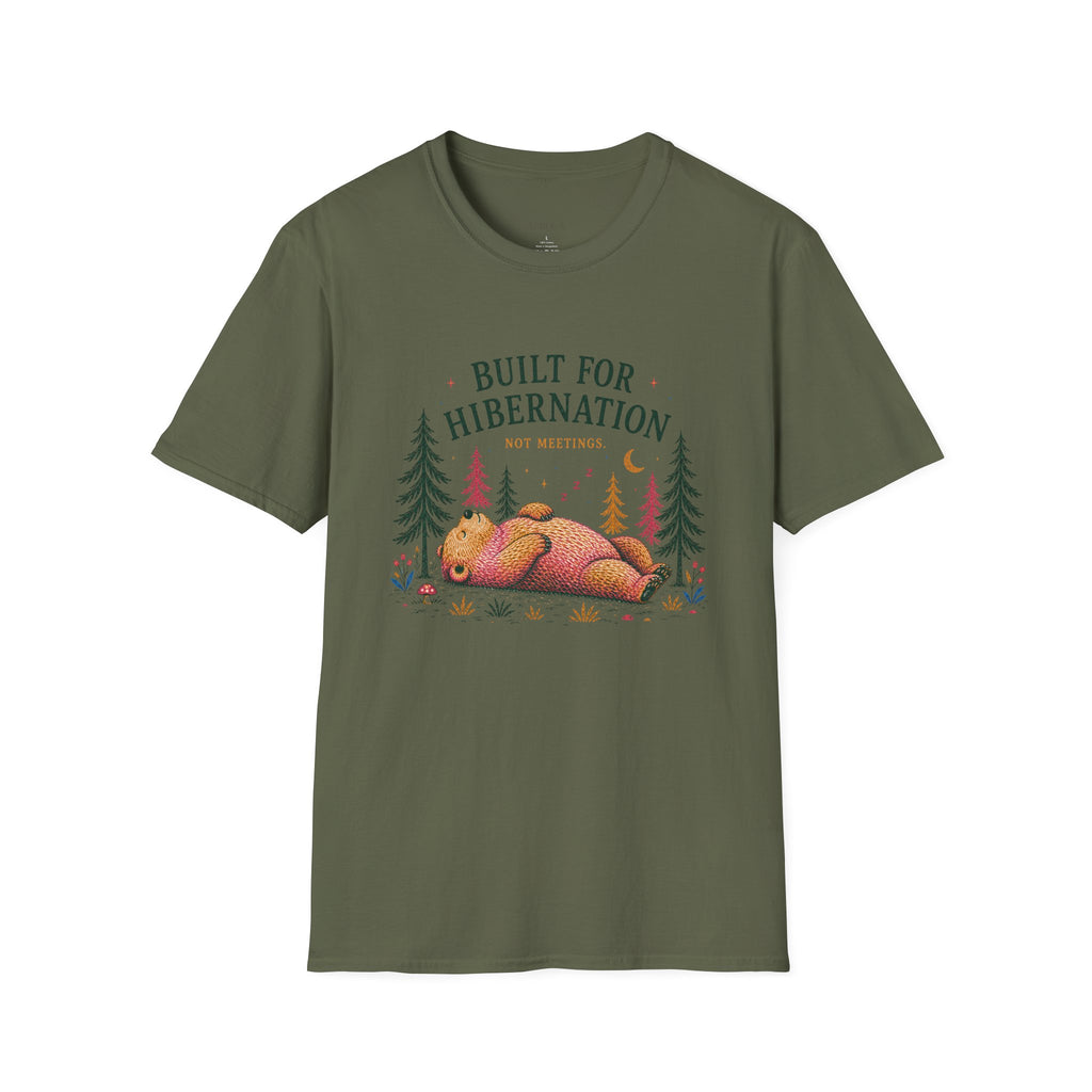 Unisex Built For Hibernation Graphic T-Shirt