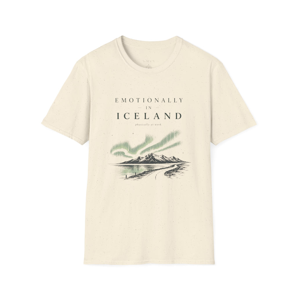 Unisex Emotionally in Iceland Graphic T-Shirt