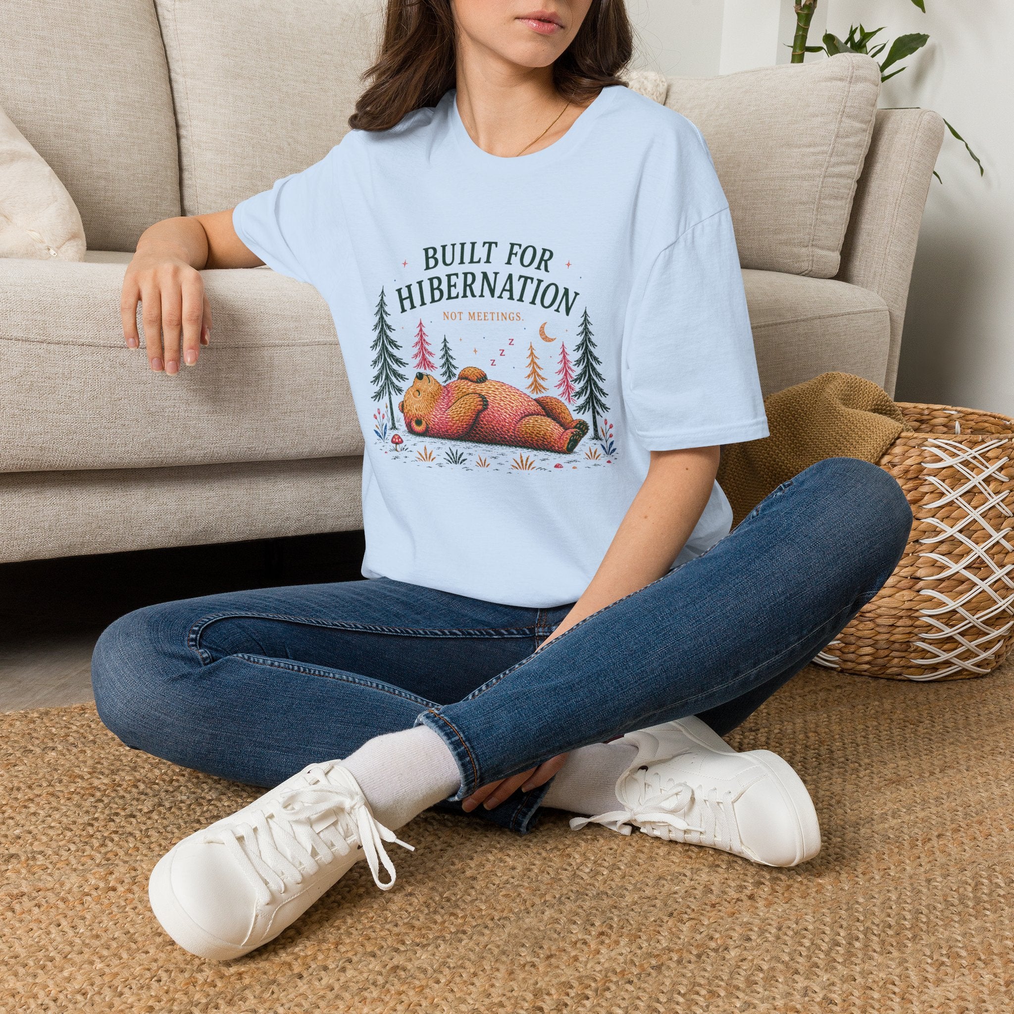 Unisex Built For Hibernation Graphic T-Shirt