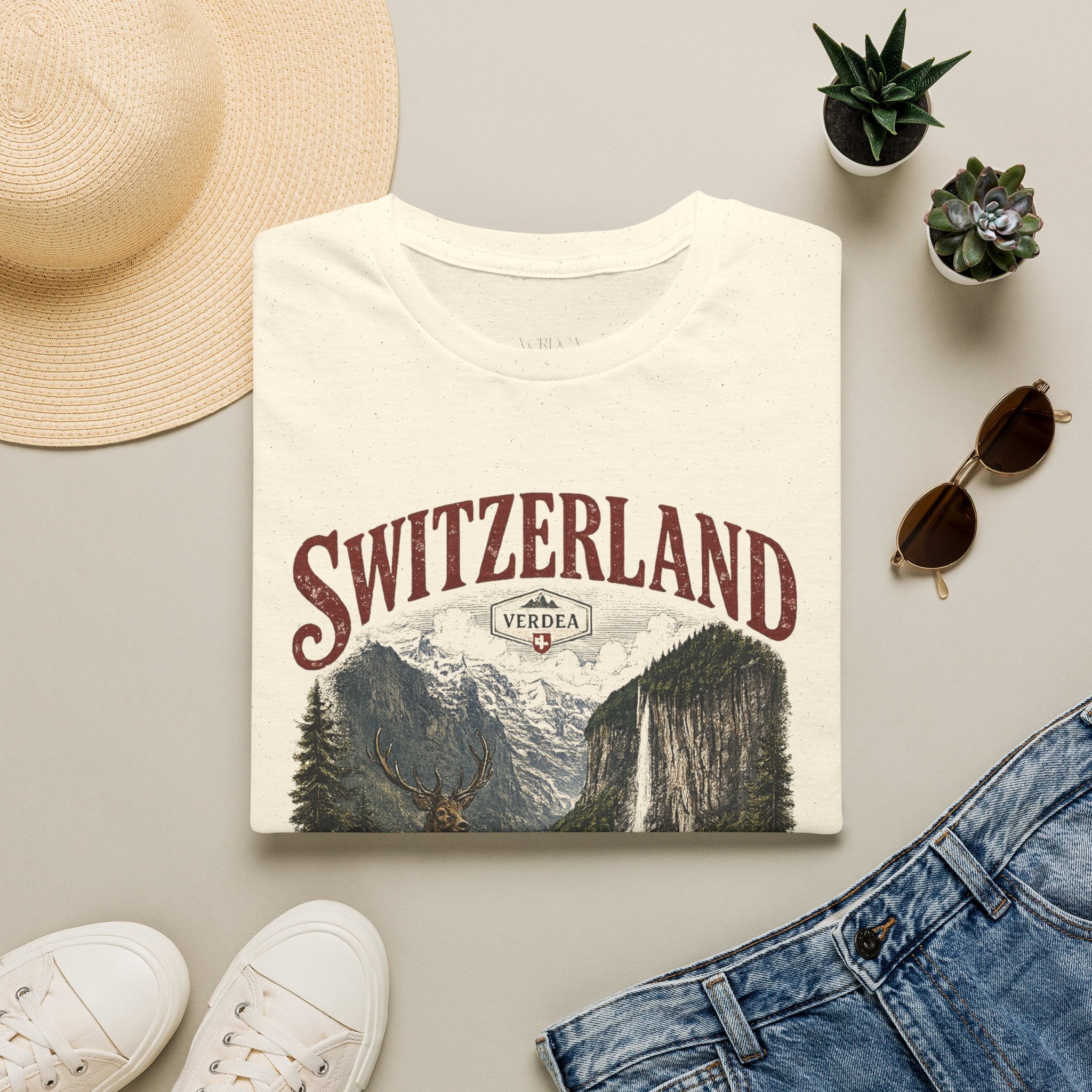 Unisex Swiss Alps T-Shirt
