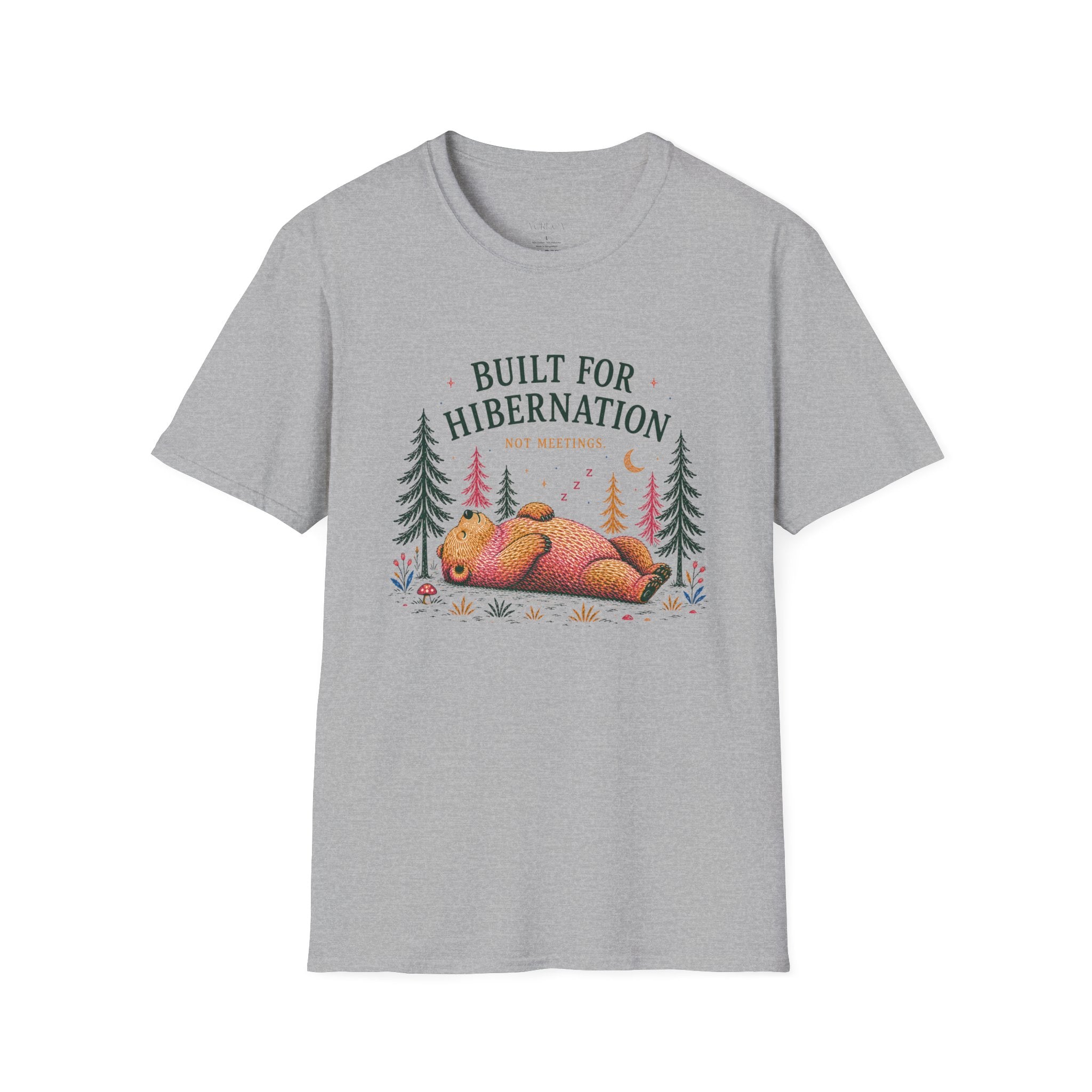 Unisex Built For Hibernation Graphic T-Shirt