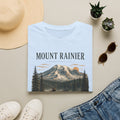 Unisex Mount Rainier Vintage Nature Graphic T-Shirt