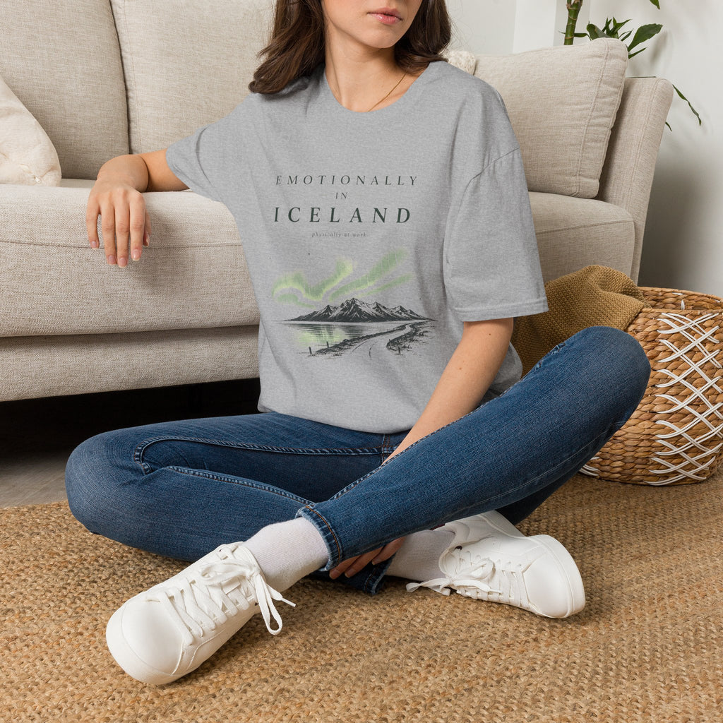 Unisex Emotionally in Iceland Graphic T-Shirt