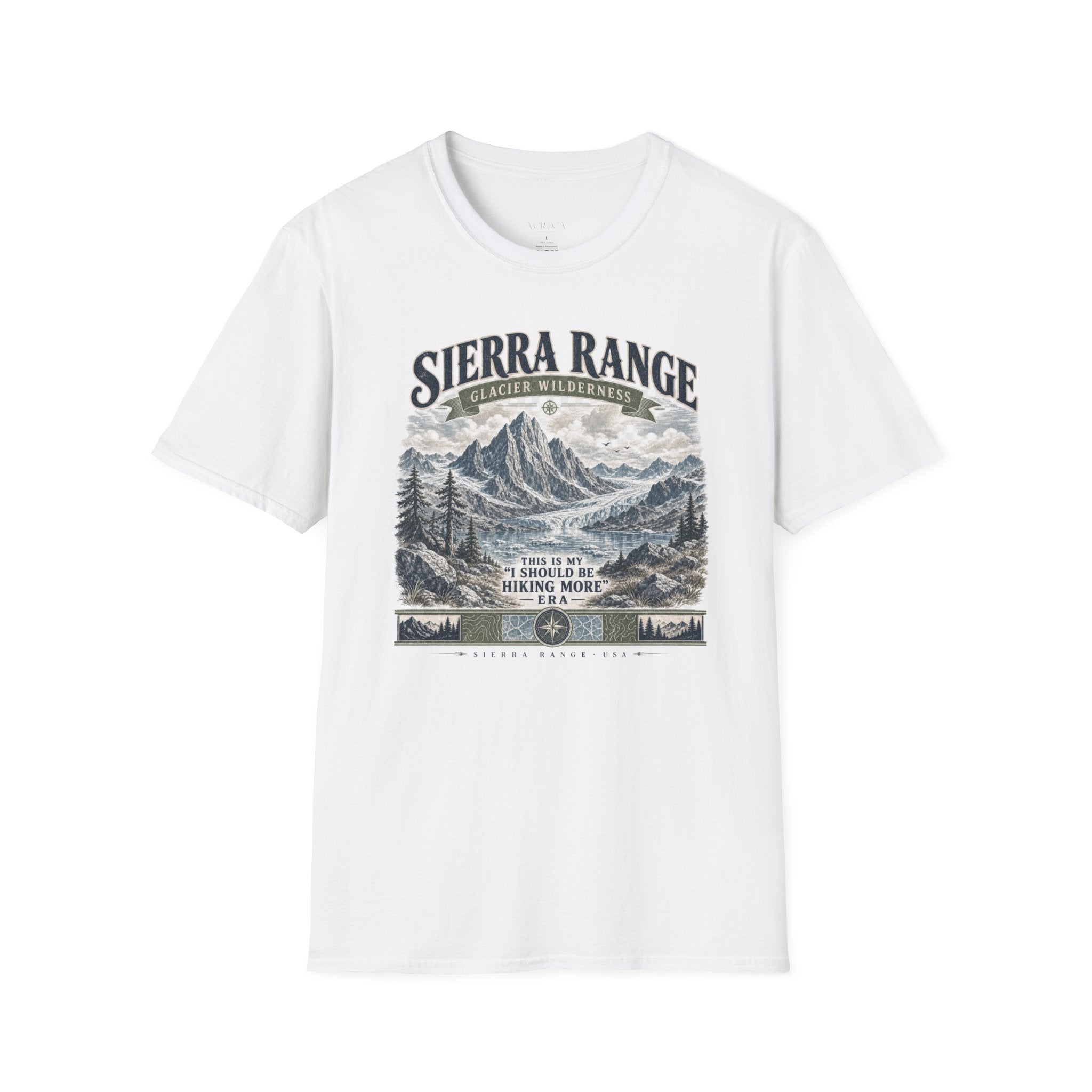 Unisex Sierra Range Glacier T-Shirt
