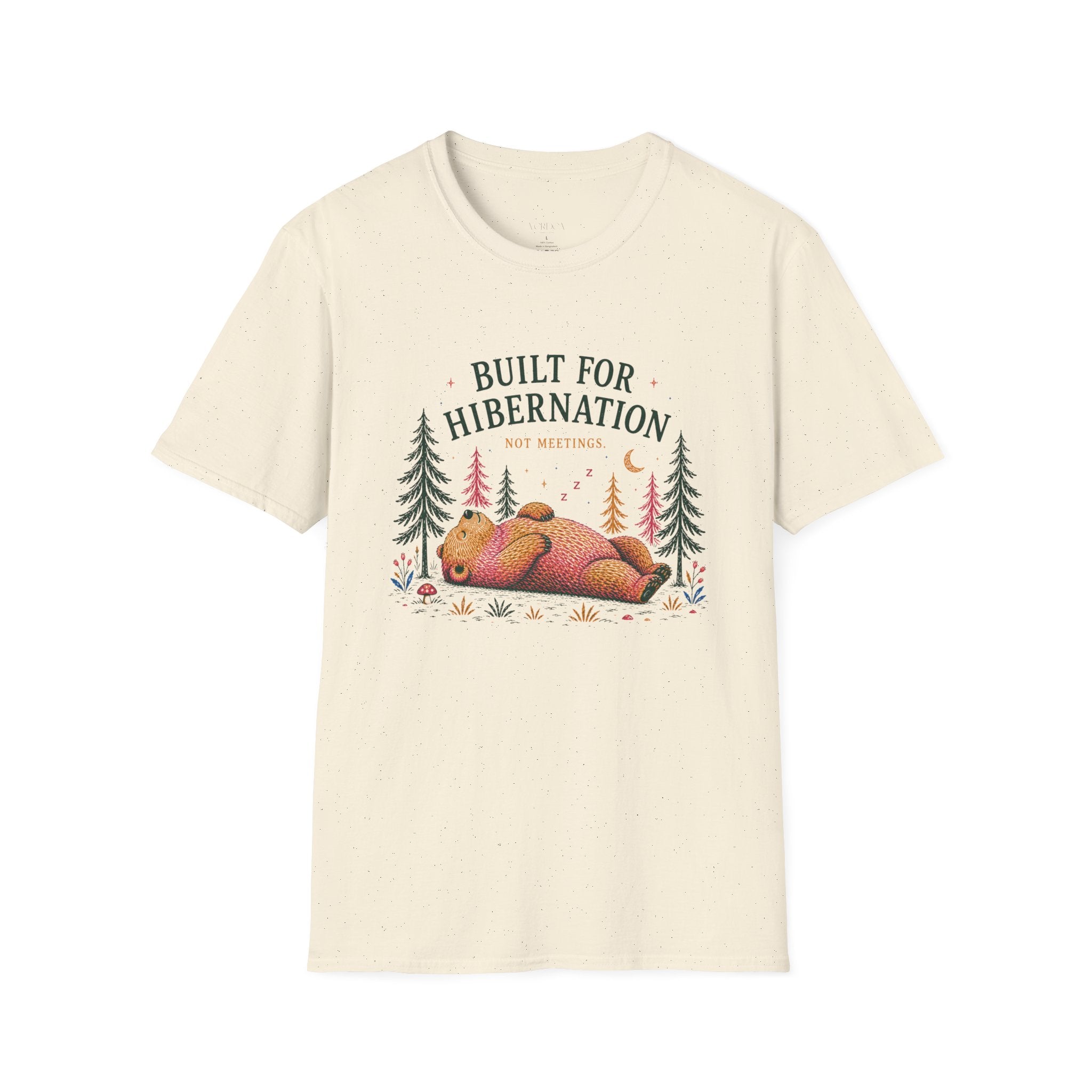Unisex Built For Hibernation Graphic T-Shirt