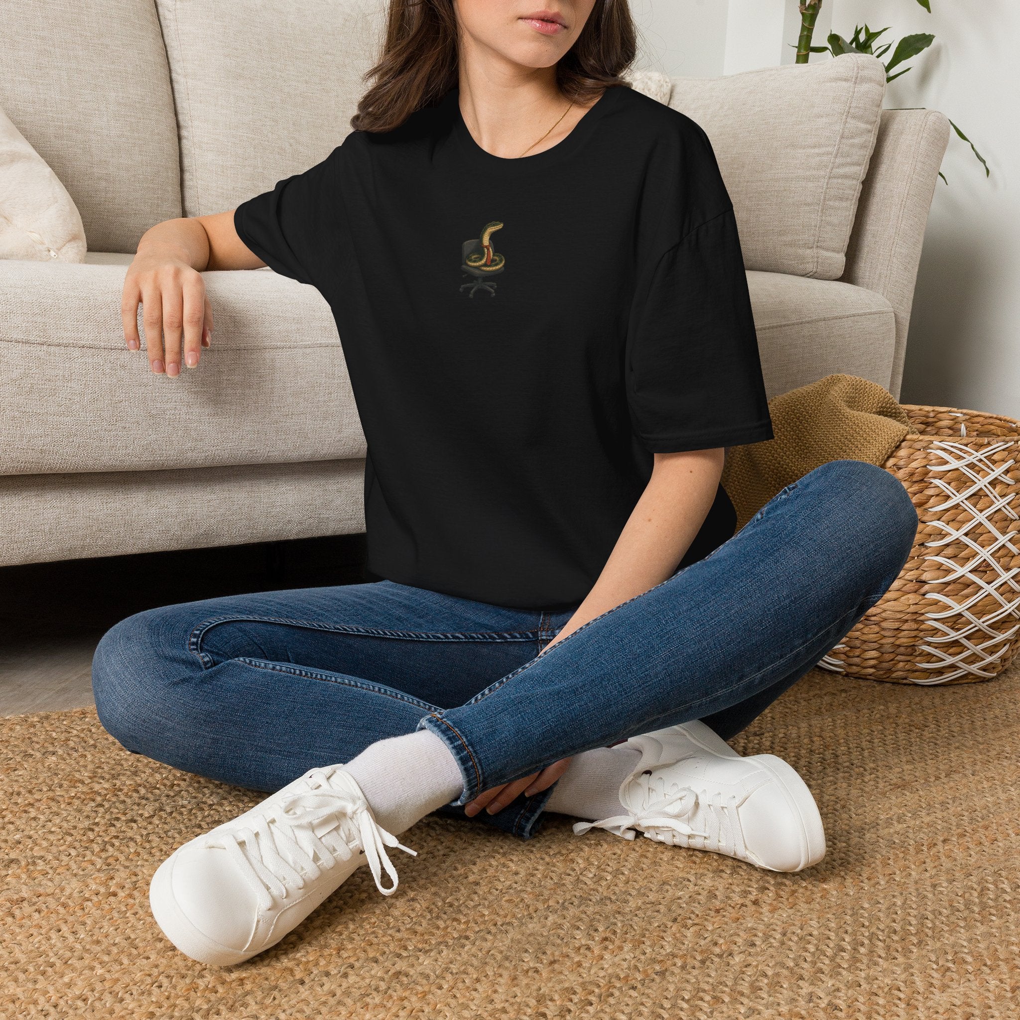 Unisex Daydreaming Office Snake T-Shirt