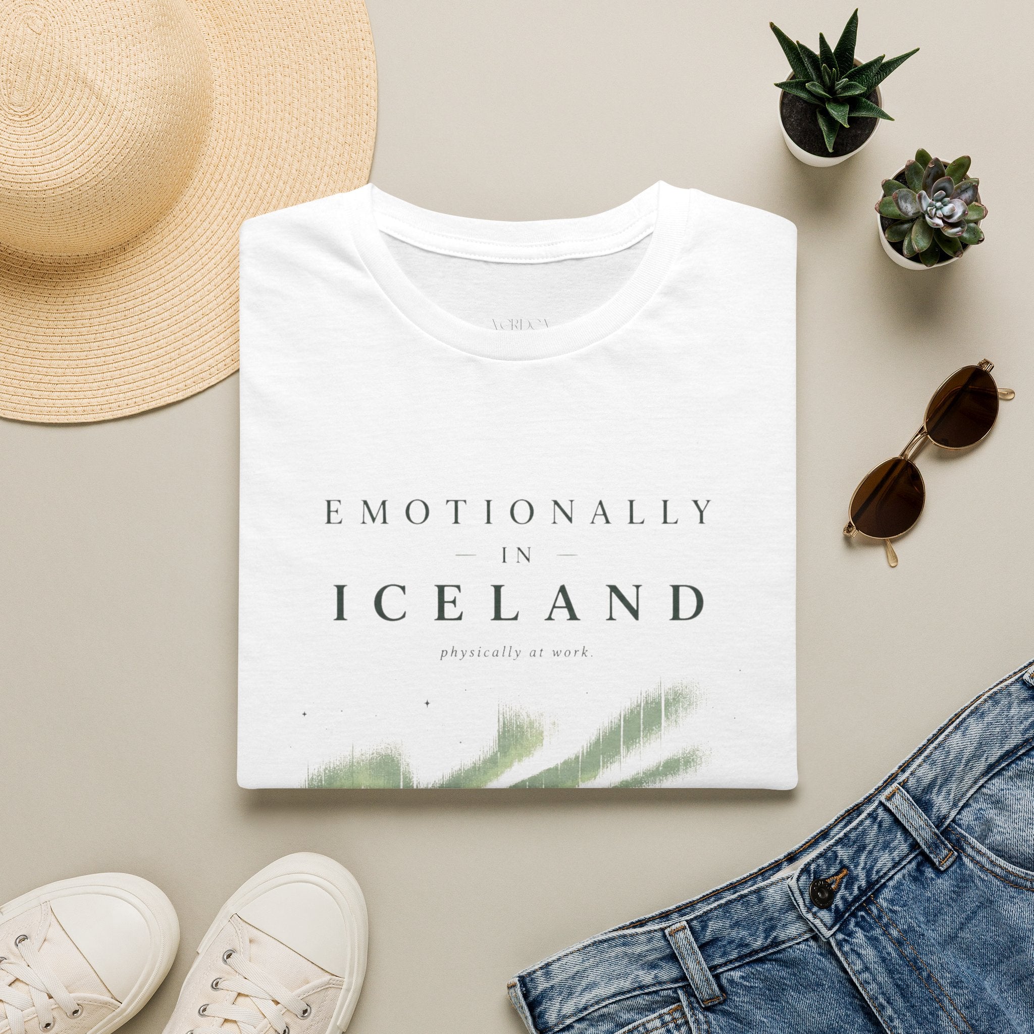 Unisex Emotionally in Iceland Graphic T-Shirt