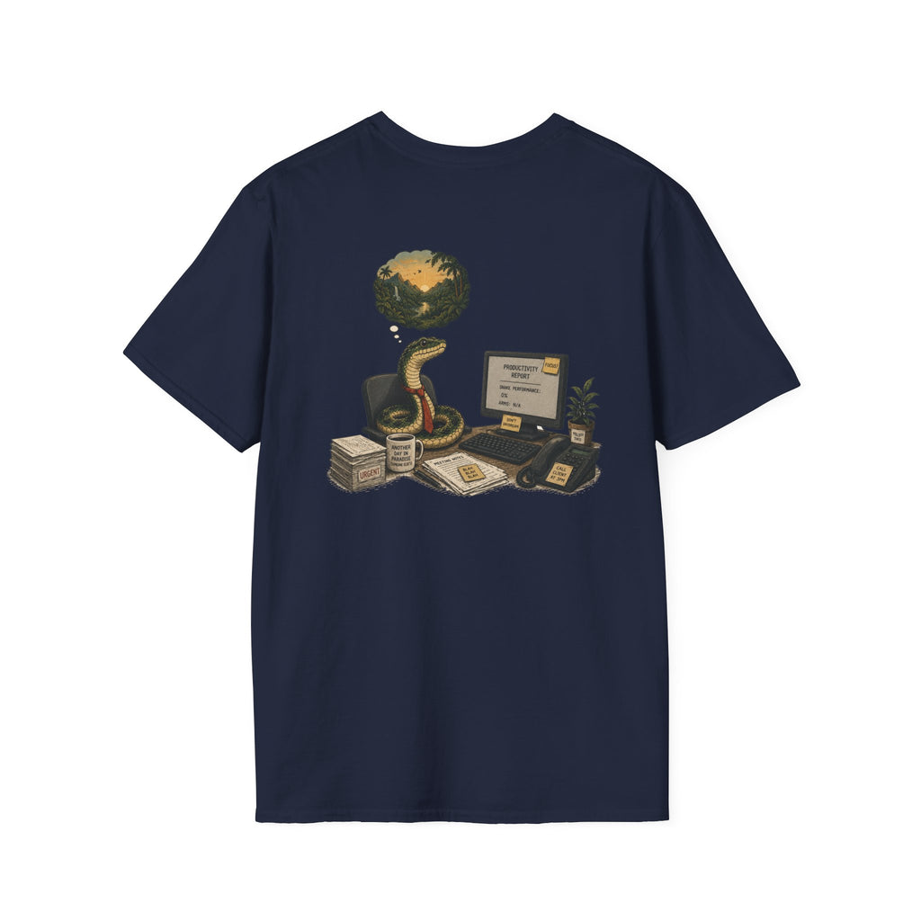 Unisex Daydreaming Office Snake T-Shirt