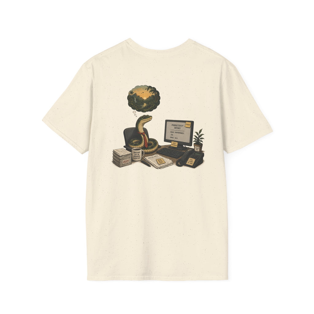Unisex Daydreaming Office Snake T-Shirt