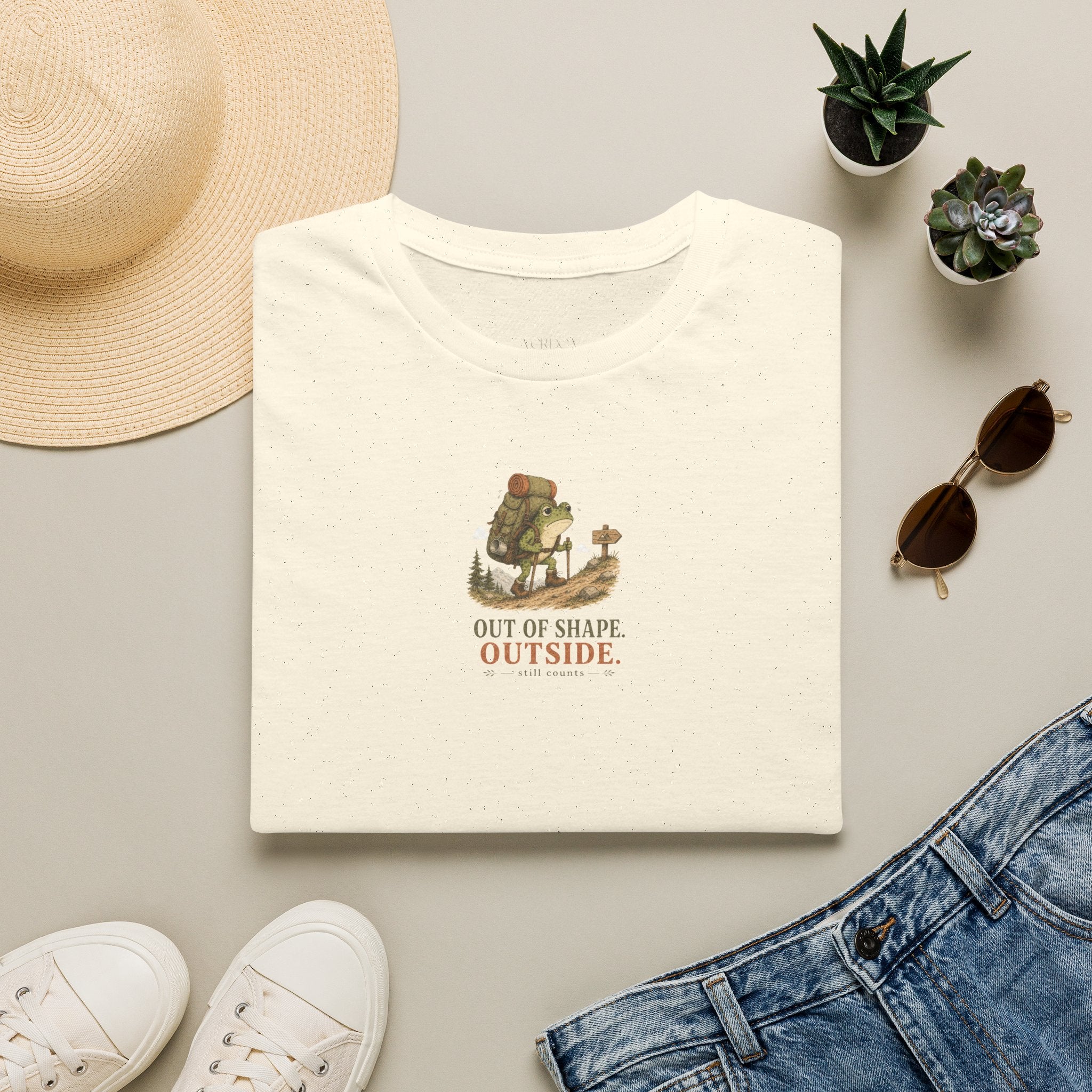 Unisex Out Of Shape, Outside T-Shirt