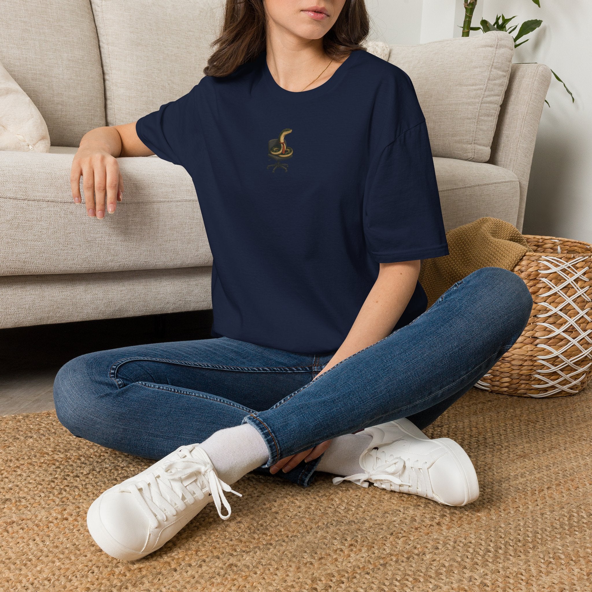 Unisex Daydreaming Office Snake T-Shirt