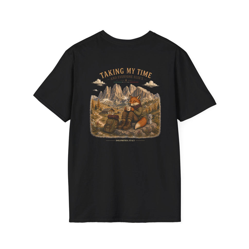Unisex Dolomites Slow Living Graphic T-Shirt