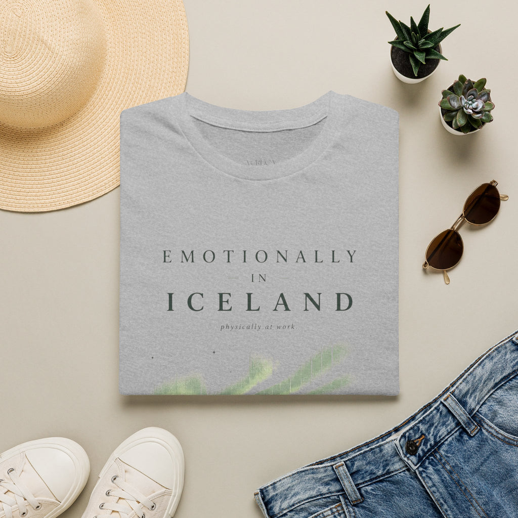 Unisex Emotionally in Iceland Graphic T-Shirt