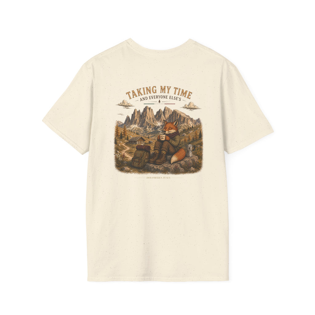 Unisex Dolomites Slow Living Graphic T-Shirt