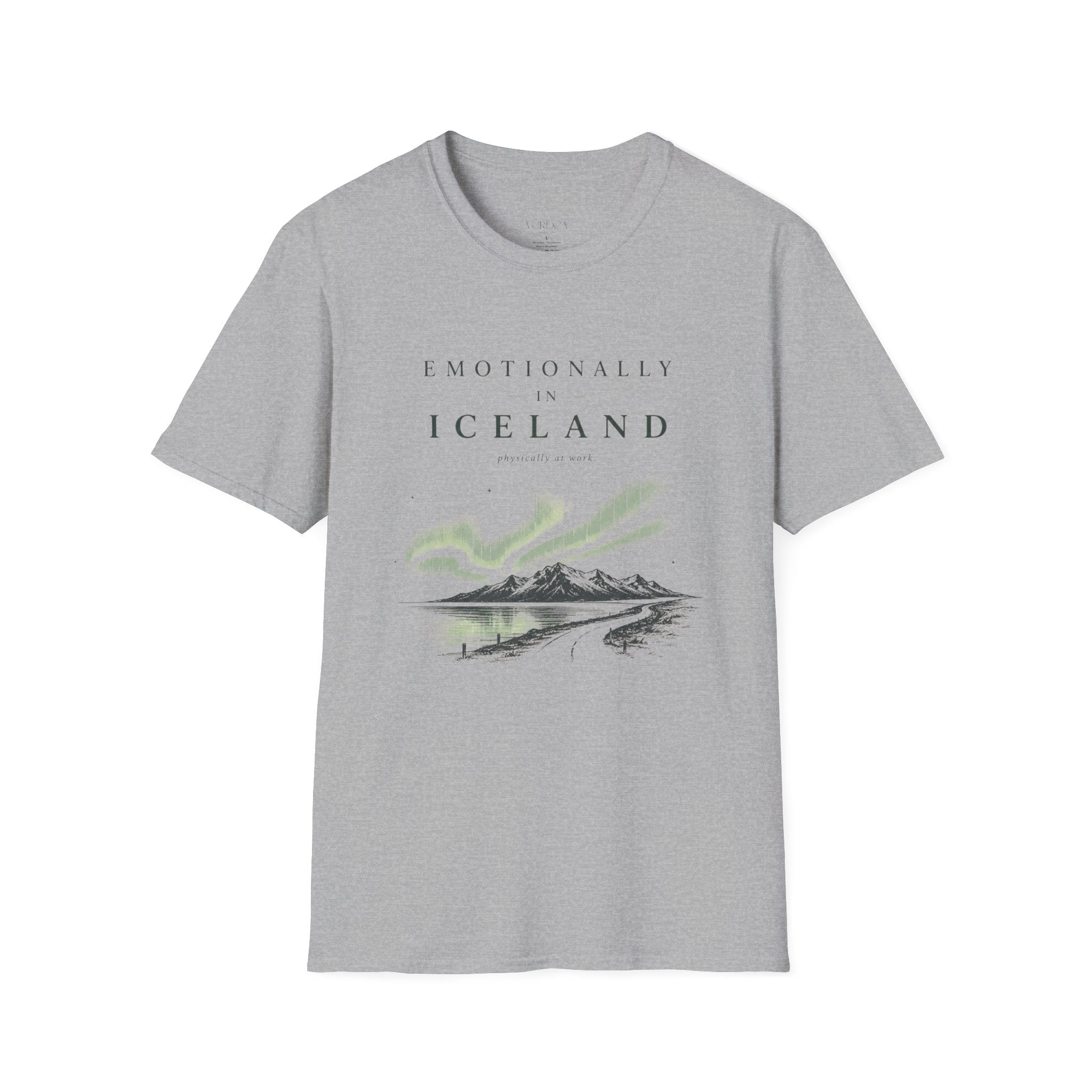 Unisex Emotionally in Iceland Graphic T-Shirt